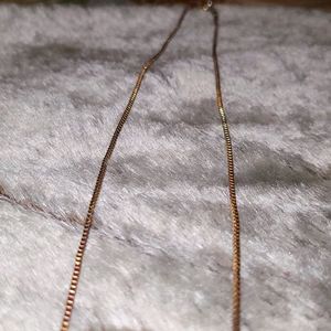 Gold necklace